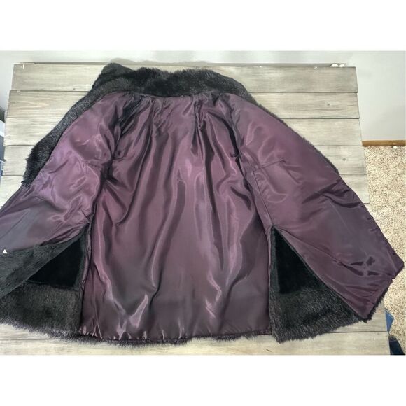 Edmunds of Denver‎ Luxury Fur Lined Cape Size 6 Beautiful! - Picture 5 of 9